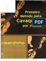 Primeiro Metodo para Cavaquinho Por Musica