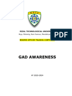 GAD AWARENESS Handouts 2023-2024