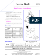 Service Guide: High-Pressure Bucket Pump