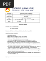 PTD720S Assignment 2 Memo