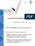 Sistemas de Planificacion y Control (Version Campus)