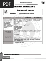 Experiencia 3 Separata 2022 Religion 7TH 1er Trim