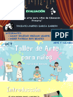 Presentacion Taller de Arte Ilustrado Infantil Colorido