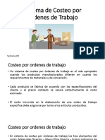 Sistema de Costeo Por Ordenes de Trabajo