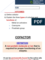 4.2 Cofactor