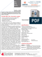 Omnitek BitU-Visc - Automatic Viscometry System - Technical Datasheet