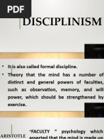 DISCIPLINISM