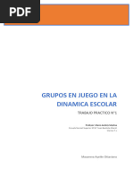 Trabajo Practico N°1 - Grupos en Juego.