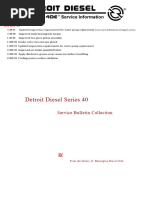 Detroit Diesel Series40 Technical Bulletin Collection