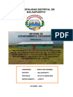 Informe Topografia