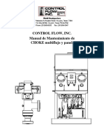 CFI Multi Flow Choke Manual en ESPAÑOL