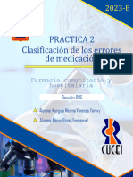 Practica 2. Errores de Medicacion