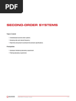 QUBE-Servo 2 - Second Order Systems Workbook (Student)