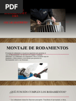 3 Montaje de Rodamientos y Ejes