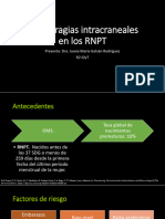 Hemorragias Intracraneales en Los RNPT