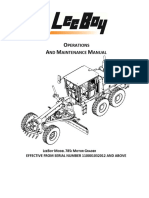 785i Motor Grader 110001032012 Operations Maintenance Manual Rev 2