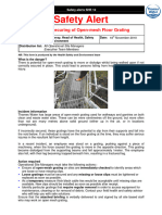 Thames Securing of Open Mesh Floor Grating