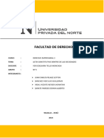 Ensayo Acto Constitutivo - Derecho Empresarial