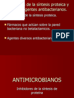 Antimicrobianos (Macrã - Lidos y Tetraciclinas)