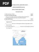 7th Social Science Sample Paper