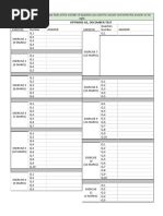 B1 Answer Sheet