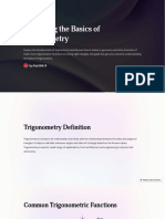 Mastering The Basics of Trigonometry