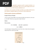 Worked Examples On Buoyancy and Floatation