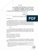 PDP-LABAN v. Commission On Elections, G.R. No. 225152 (2021) (J. Caguioa, Separate Concurring)