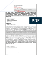 EJEMPLO ACTA No. XXX DOTRINA POLICIAL MES DE OCTUBRE