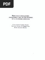 Principales Indicadores Financieros y Del Sector Externo de La Economía Mexicana - Cabrera Adame, Gutiérrez Lara, Antonio Miguel.