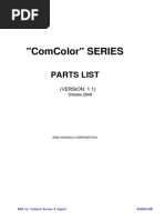 ComColor Series Parts List Rev.1.1