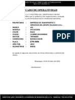 Formato de Operatividad