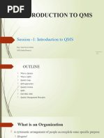 An Introduction To QMS-2015