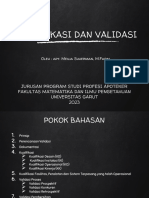 Kualifikasi Dan Validasi