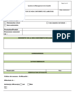 PMQ-ENR-09-01 Fiche de Non Conformité