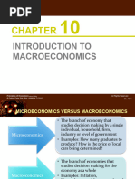 Macroeconomics Objectives