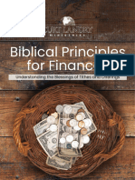 Biblical Principles For Finances