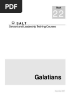 Galatians: Servant and Leadership Training Courses