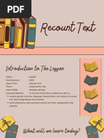 Recount Text