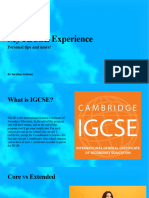 IGCSE Presentation 