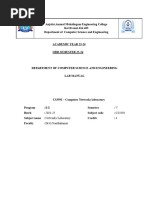 CS8581-Networks Lab Manual (2020-2024)