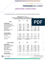 Laboratory Partner Estudio de Capital de Trabajo y Evaluacion Dupont Estudiante