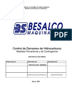 Control de Derrames de Hidrocarburos