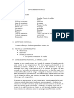 Informe Psicologico