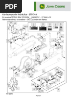 Kit de Acoplador ST14744 Excavadora 350 John Deere