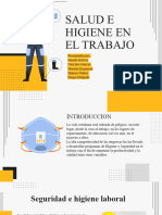 Seguridad e Higiene en El Trabajo