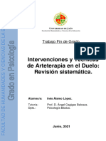 Intervenciones y Técnicas de Arteterapia en El Duelo Revisión Sistemática