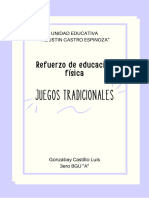 Refuerzo de Educación Física: Juegos Tradicionales