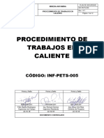 Inf-Pets 005 - Trabajo en Caliente 1