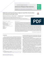 Fabrication and Characterization of Alginate-Based Films Functionalized With Nanostructured Lipid Carriers